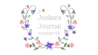 Sew Sweet Violet  Jooless Journal  Number 68 [upl. by Timothee]