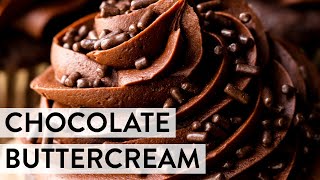 Chocolate Buttercream  Sallys Baking Recipes [upl. by Hubing]