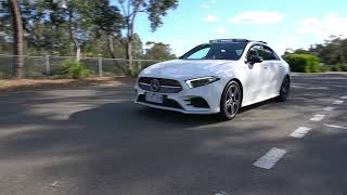 2021 MercedesBenz A180 Sedan V177  Revs Flybys Interior Exterior [upl. by Aynekal]