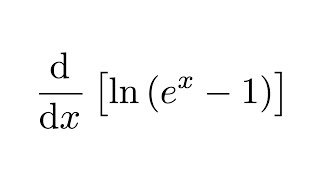 Derivative of lnex1 [upl. by Haggai]