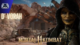 MK11 Zerando com a Dvorah [upl. by Hanleigh]