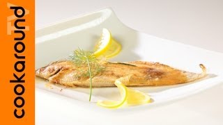 Sogliola al limone con aneto  Ricetta secondi pesce [upl. by Cullin]