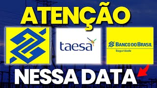 📆 TODO INVESTIDOR PRECISA CONHECER ESSA DATA você pode pagar  barato TAEE11  BBAS3  BBSE3 [upl. by Dleifrag]