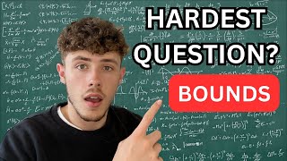 The Hardest Question in GCSE Maths  Bounds and Error Intervals Level 89 Questions [upl. by Mackenie]