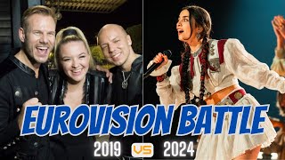 Eurovision Battle  2019 vs 2024 [upl. by Nancy]