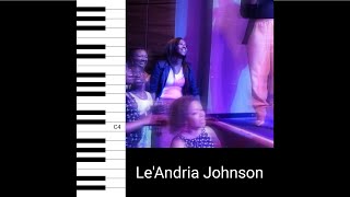 LeAndria Johnson  Cant Give Up Now Live Vocal Showcase [upl. by Nylarat481]