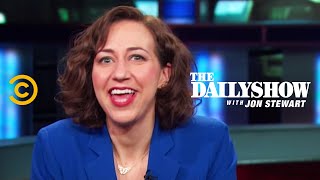 The Daily Show  The Future of Gender Wage Equality ft Kristen Schaal [upl. by Odine914]