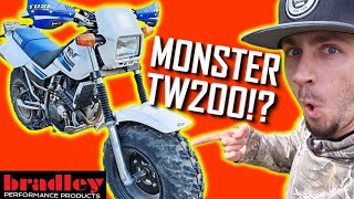 Yamaha TW200 quotMonster Truckquot Build Plans  Bradley Performance Product Overview [upl. by Parrnell619]