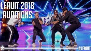 Berywam  Auditions  Frances Got Talent 2018 [upl. by Giles]