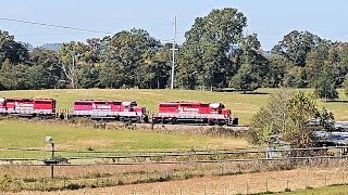 RJCorman NB through Corryton Tn on the CG line nonshort version localfreighttrain [upl. by Nolham]