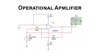 Inverting Amplifier Multisim [upl. by Lewan]