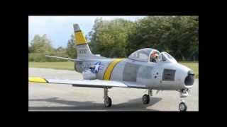 F 86 SABRE RC Skymaster [upl. by Alyehc]