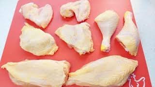 How to Joint a Chicken into 8 pieces [upl. by Lindsey510]