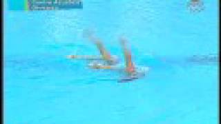 nuoto sincronizzato Italia duet free Olympic Games 2004 [upl. by Viccora]