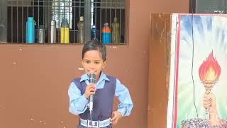 Hindi poem competition among pg and lkg students [upl. by Ydnik]