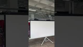 screen projector 84 inch factoryprojector screen stand 100 inch factoryChina [upl. by Kcirdet860]