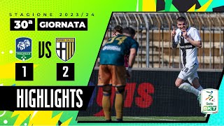 Feralpisalò vs Parma 12  Il Parma continua la sua corsa in testa  HIGHLIGHTS SERIE BKT 20232024 [upl. by Iren]