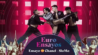 Ensayo de Chanel en Eurovisión en el 1º Ensayo de la Segunda Semifinal [upl. by Ennaesor425]