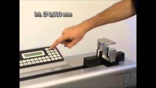 setting and calibration of micrometer bore gage calipers ecc [upl. by Ayotas]