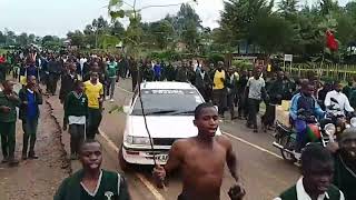 GZ from Bwake Boys in Joy after winning Rugby [upl. by Ennove]