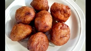 Gulgula BananaFig Fritters  Dessert  Taste of Trini [upl. by Renard919]