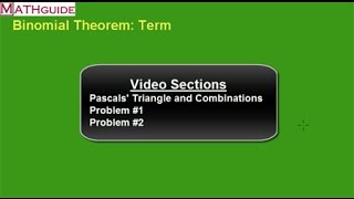 Binomial Theorem Term [upl. by Eldwun642]