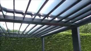 Pergola bioclimatique NFI [upl. by Swec]