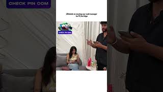 Abhishek ne nischay aur uski manager ka IQ test kiyatriggeredinsaan fukrainsaan dimplemalhanvlogs [upl. by Kippy]