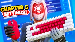 BEST Chapter 5 PC Keyboard amp Mouse Settings Sensitivity  Keybinds In Fortnite [upl. by Lia]