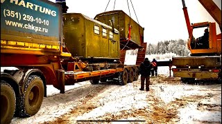 Два экскаватора и балки Три погрузки за день [upl. by Lleunamme27]