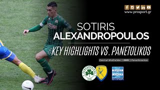 Sotiris Alexandropoulos vs Panetolikos 291120  PROSPORTGR [upl. by Boeke996]