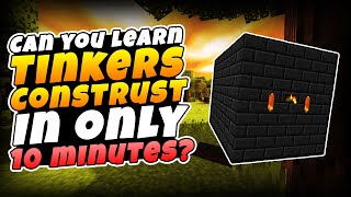 Basic Tutorial on Tinkers Construct 1122  In 10 Minutes [upl. by Eldoria458]