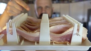 Bacon Wave Review Classic As Seen on TV Bacon Cooker [upl. by Nyleikcaj695]