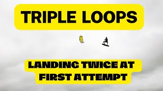 Triple Loops landed at first ever attempt [upl. by Egreog]