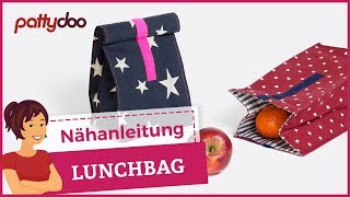 Lunchbag  Schwimmtasche einfach selber nähen [upl. by Sybil]