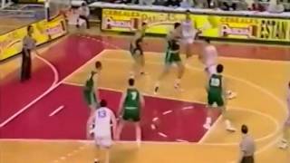 1994 Real Madrid Panathinaikos Sabonis Vrankovic Paspalj Giannakis [upl. by Brear]