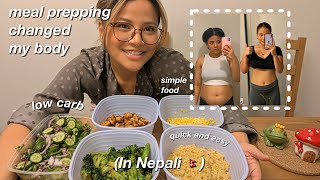 meal prep helped me loose weight [upl. by Keel]