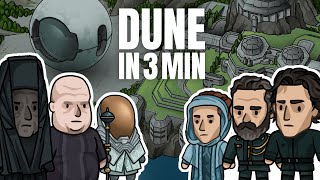 Dune Part 1 Animation Recap  Movie Map [upl. by Hyacinthe]