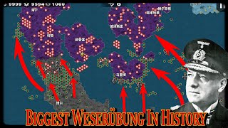 Biggest Weserubung In History 1  Glory Mod [upl. by Peter564]