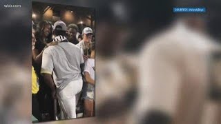 Kumar Rocker hugs parents Vanderbilt wins CWS [upl. by Ashlin]