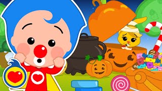 ¡Juegos Para Halloween 🎃  Calabazas Sorpresa Disfraces Cabezas Equivocadas y Más  Plim Plim [upl. by Ecnatsnoc]