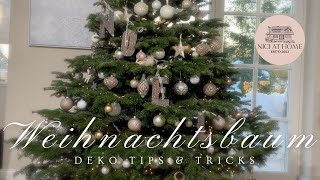 Weihnachtsbaum schmücken 🌲Christbaum dekorieren 🌲Christbaumschmuck [upl. by Crellen46]