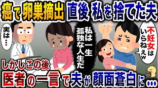 卵巣摘出直後夫に捨てられた私→しかし、医者の話を聞いた後に夫が血相を変えて…【2ch修羅場スレ・ゆっくり解説】 [upl. by Yeniar]