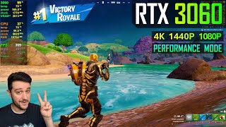 RTX 3060  Fortnite in Performance Mode  Another Victory Royale [upl. by Nitza]