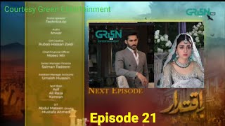 Iqtidar Episode 21 Shahnwaz n Mehro Nisa sy shadi kr li [upl. by Arrac]