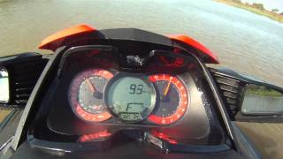 SeaDoo rxtx 260 RS de 0  100kmh [upl. by Niwrud]