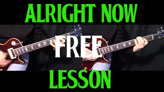 how to play quotAll Right Nowquot by Free  guitar lesson [upl. by Melloney]