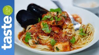 Delicious Spaghetti Marinara Recipe  tastecomau [upl. by Adala782]