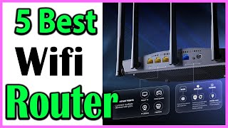 TOP 5 Best Wifi Router Review 2024 [upl. by Nnylimaj]