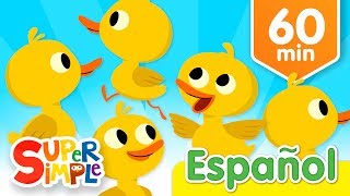 Cinco Patitos Y Más Canciones Infantiles  Música Para Niños [upl. by Shayla]